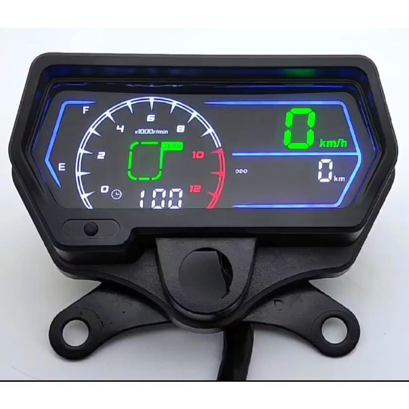 Honda CG125 Titan 1994-2000 Motocicleta LED Medidor Digital Assy Para Rusi Tc 125 150 Skygo 125 Velocímetro Odômetro