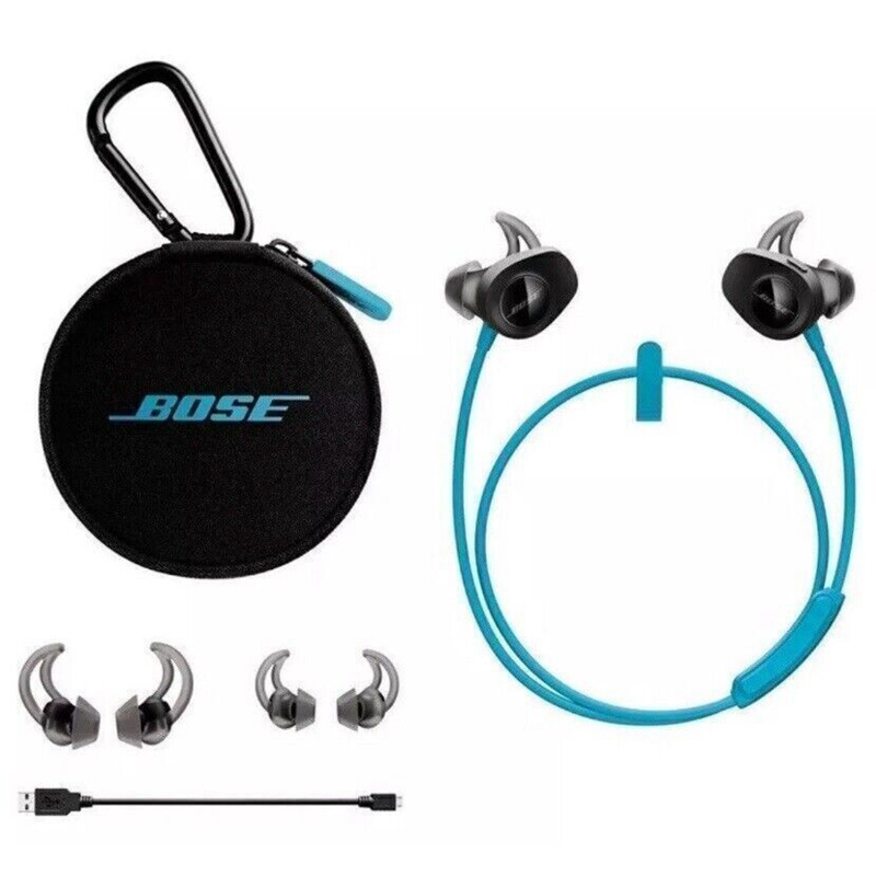 Bose SoundSport Fones De Ouvido Bluetooth Sem Fio Esportivos Com Plugue Resistente Ao Suor II De Segunda Geração