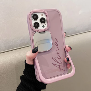 Novo Estojo De Telefone Com design De Suporte Espelhado Para iphone 14 pro max 13 12 11 promax