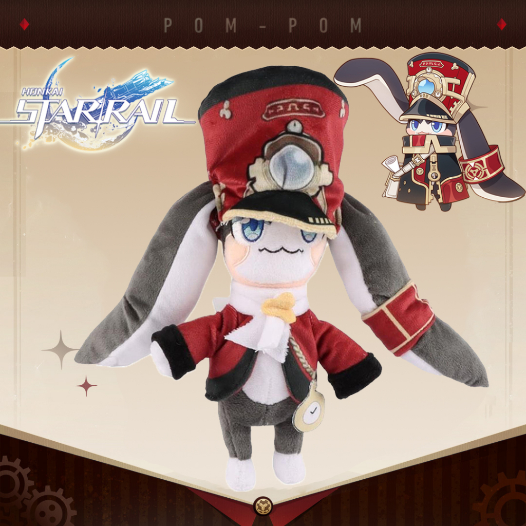 Brinquedos De Pelúcia Honkai Star rail Pom-Pom De 28cm Do Jogo