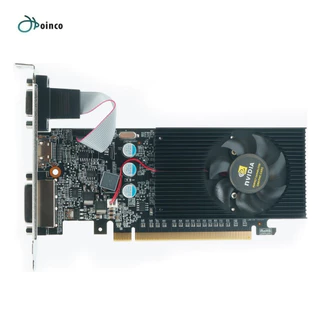 GT730 2GB DDR3 Placa Gráfica Para Jogos De Computador De Alto Desempenho Com Ventilador De Resfriamento Cartão De Memória De Vídeo De Baixo Ruído HOINCO
