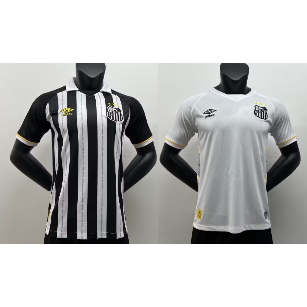 santos 23/24 Camisa De Futebol De Qualidade 1 : 1