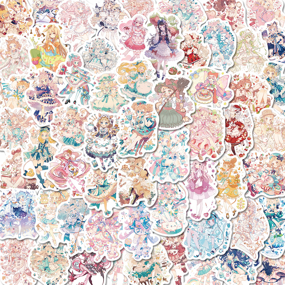 Anime Cute Girl iPhone 8, desenho de anime fofo Papel de parede de