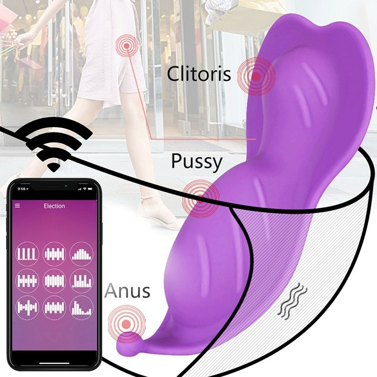 Vibrador De Controle Remoto Sem Fio Bluetooth App Brinquedos Sexuais Para Casal Shopee Brasil 9714