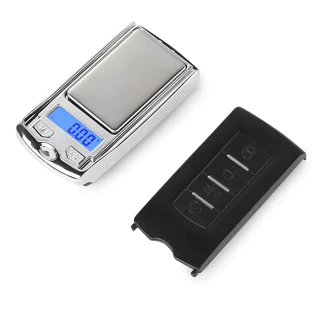 1PC Mini Balança De Bolso Digital Portátil 100g 0,01g Para Jóias Gold Sterling Gramatura Eletrônica De Chave De Carro