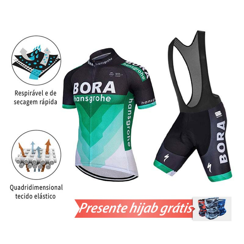 Em Estoque BORA Equipe 2022 Novo Vestu rio De Ciclismo Masculino Conjunto De Manga Curta De Mountain Bike Cal a Pro Cycling Jersey Cal as