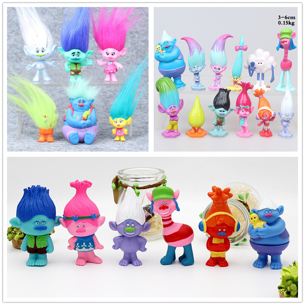 Funko pop funkoVinyl Action Figure Dolls for Children, modelos de coleção  de brinquedos, TROLOS DE BOA SORTE, caixa original, #01, #03, #05, #07,  Troll
