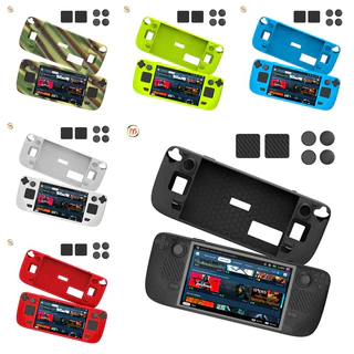 Capa Para Steam Deck , De Silicone Espessante De Vapor , Antiderrapante E Antiarranhões Protetora Inclui Adesivos Touchpad , Punhos Polegar