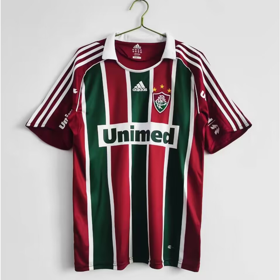 Fluminense 2008/2009 Casa camisa retrô Camisa de futebol clássica de alta qualidade