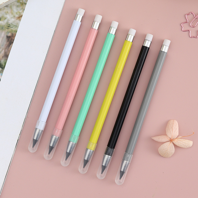 Caneta Lápis Infinito Criativa Inkless Com Borracha