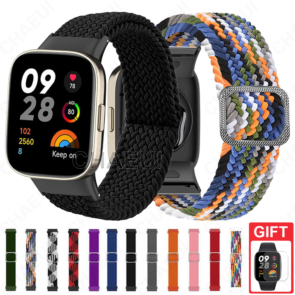 Pulseira Trançada De Nylon Para Redmi Watch 4 3 Active / Redmi Watch 5 Active Lite