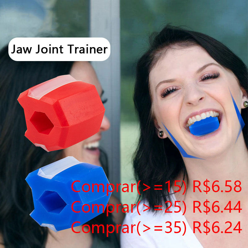 Jawline Exercitador Facial de Mandibula e Maxilar Exercícios
