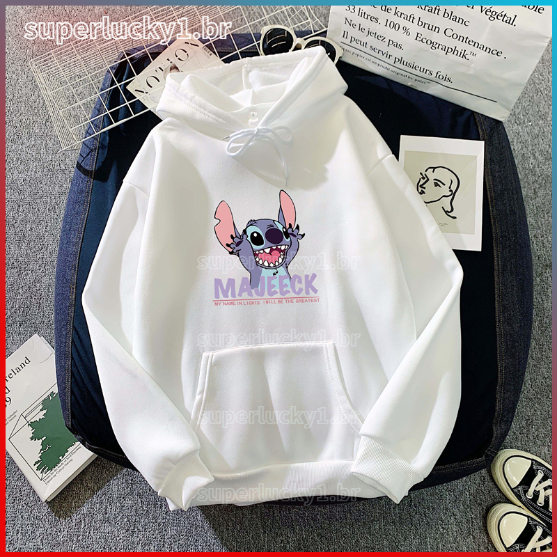 Korean Girly Cartoon Hooded Sweatshirt