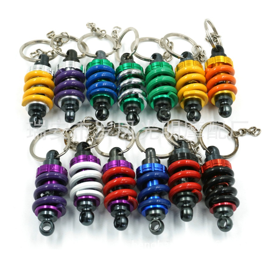Personalidade Chaveiro Criativo KeyChain Acessórios Para Motocicletas Pingente Decorativo Amortecedor