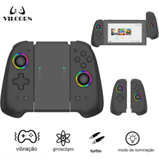 VILCORN Controle Joypad Para Nintendo Switch (L/R) Gamepad/OLED Joysticks Animal Con Com Cruzamento Personalizado