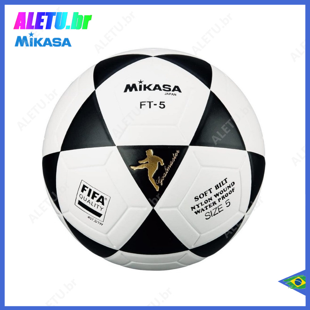 Alta qualidade Mikasa Bola De Pé Futvolei Ft5 Fifa Cores Originais FT-5