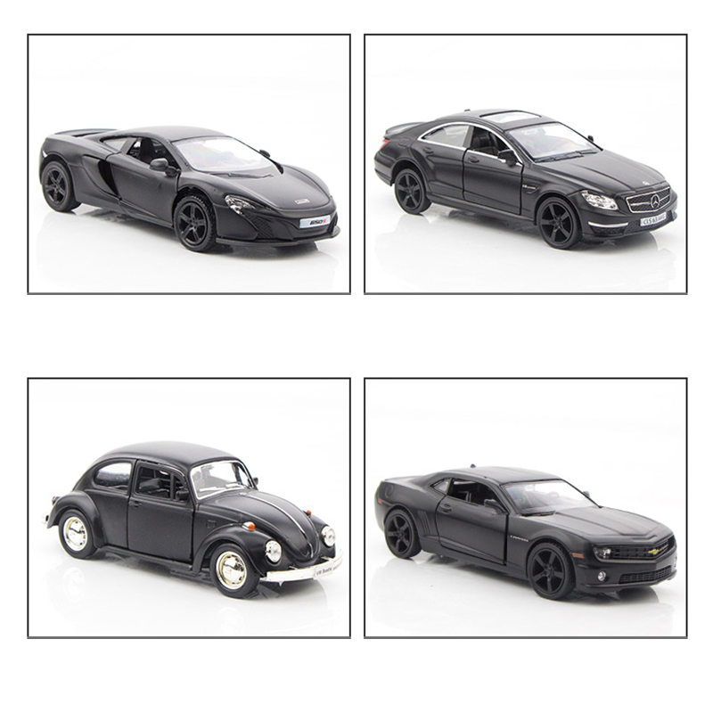 RMZ CITY 1 : 36 Modelos De Carros Da Série Cool Black Alloy