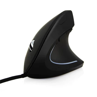 Rato Vertical Com Fio Mão Direita Mause RGB Backlit USB Optical Wireless Mouse Para Computador Portátil PC