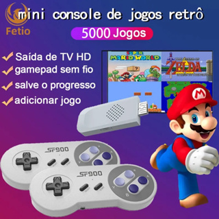 Video Game Retro Super 128GB 130.000 Mil jogos + 2 Controles sem fio Envio  Imediato!