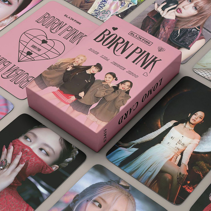 55 Cartes Photo Kpop Blackpink - Collection Lomo Pour Fans, Cadeau Fan Par Excellence