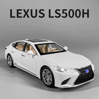 Diecast Carro 1 : 32 LEXUS LS500h Modelos Carros De Liga Leve Toys Veículos