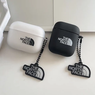 Fone De Ouvido Sem Fio Bluetooth North Face Matte Casing For Apple iPhone AirPods 1/2/3/Pro 2 Geração De Luxo Marca Shockproof Capa Macia Para