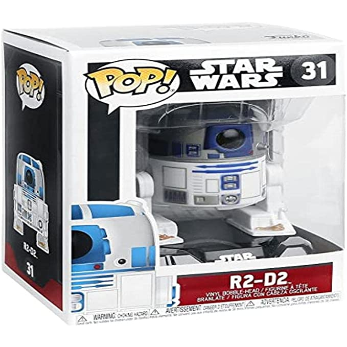 Funko Pop 31 Star Wars : R2-D2 Vinil Figura Brinquedos (Pacote Com ...