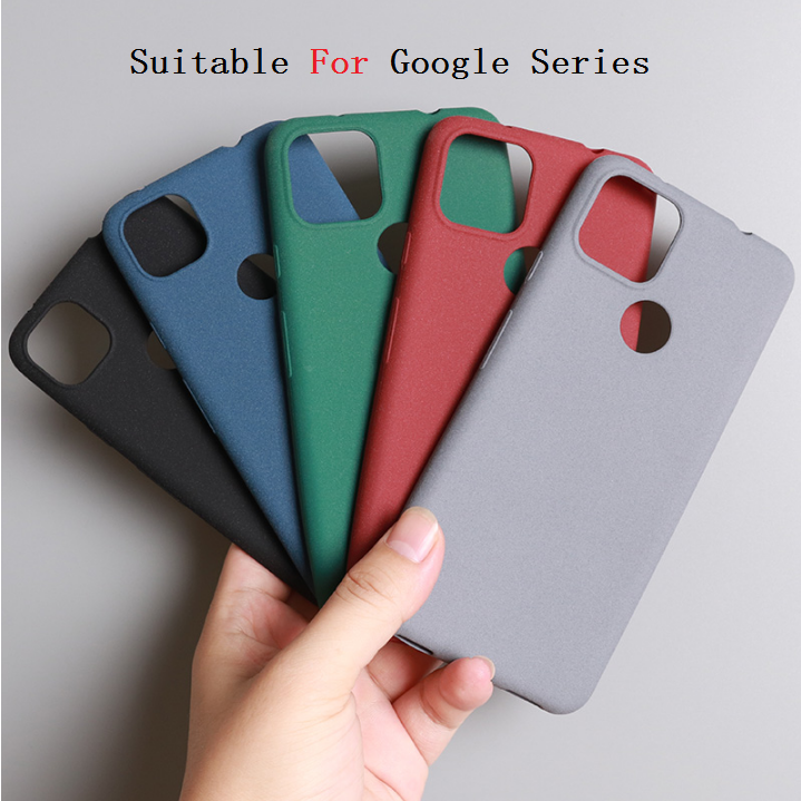 Xinyunew Cover Portafoglio Con Vetro Temperato Per Google Pixel 5XL / Pixel 4a 5G (Grigio)