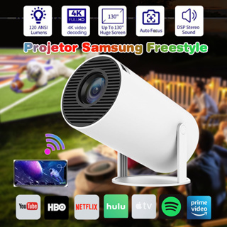 Projetor portatil WIFI 1080P projetor 4K MImi Portátil de imagem TV Home Theater Cinema HDMI Suporte Android 1080P Para freestyle SAMSUNG XIAOMI