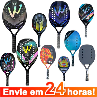 3K Raquete Profissional De Tênis De Praia Max De Beach Armação Feminina Masculina Soft Fishion 2023 em Oferta na Shopee