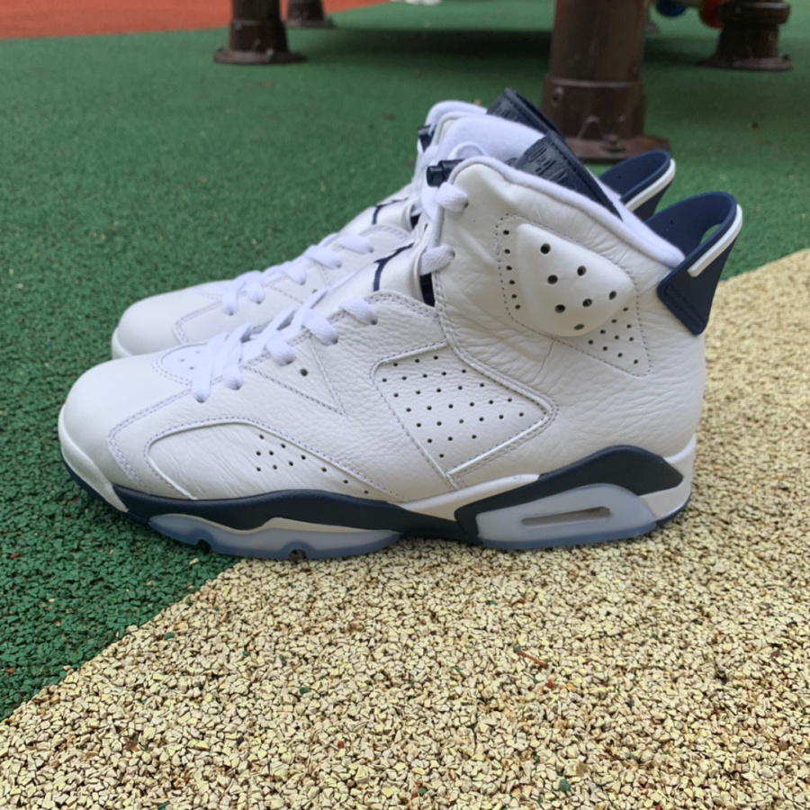 2023 Estoque Pronto Air Jordan 6 Retro Midnight Navy Sapatos De Basquetebol Masculino Da Marinha AJ6 Corrida CT8529-141