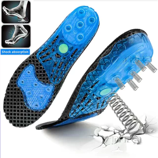 Palmilhas Ortopédicas De Silicone , Mola Eva , Inserções De Suporte De Arco De Pés Planos , Fascite Plantar , 1 Par De A