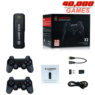 GD10 Game Stick Built-in Games 128GB 2.4G Wireless Controller HD Retro  Video Game Console 4k HD Video Game Console