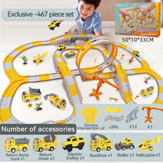 pista corrida para crianças,Brinquedo pista carro para crianças  Crianças  pré-escolares Road presentes para 4 5 6 7 8 anos meninos meninas melhores  brinquedos Ngumms : : Brinquedos e Jogos