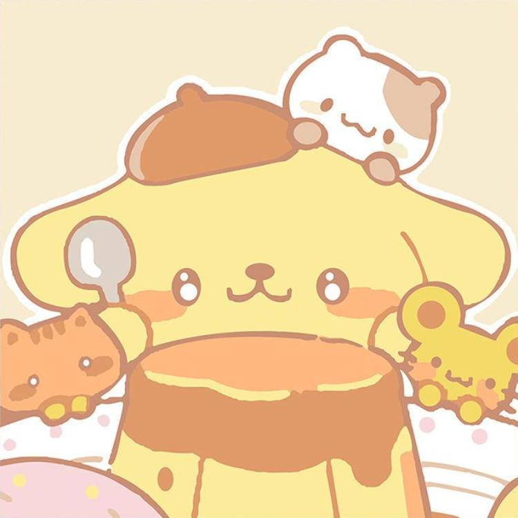 ORFON 20x20cm Tela Emoldurada Sanrio Tinta A Óleo Por Número Digital ...