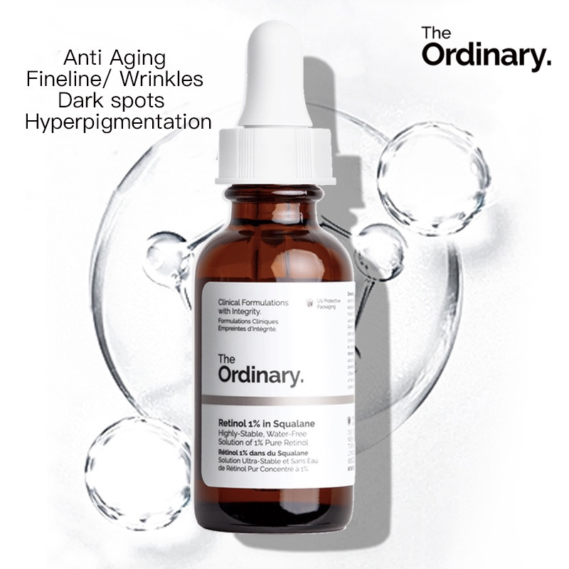 The ordinary O retinol Comum 1 % Em Esqualano 30ml