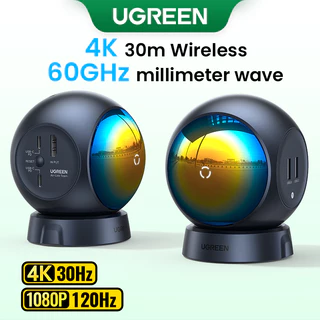 UGREEN 4K 30M Projetor Sem Fio Extensor De 60GHz Millimeter Wave Jogos De Tela Grande HDTV Multi-interface