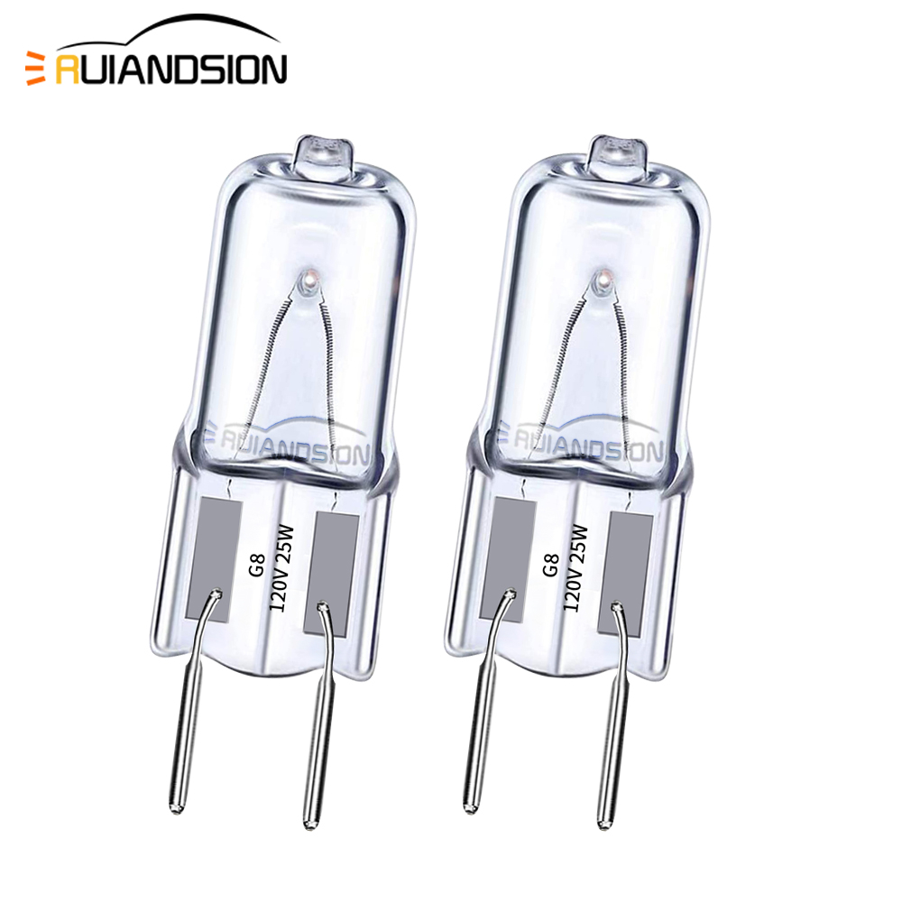 Lustre De RUIANDSION Lâmpada Halógena G8 120V Branco Quente Para De