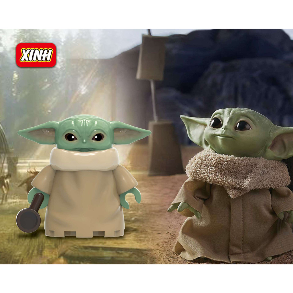 Lego/Brinquedos infantis um presente de aniversário Star Wars Yoda ...