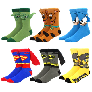 Funny Men Socks Street Cosplay Meias De Algodão Cômico Mulher Festa Novidade