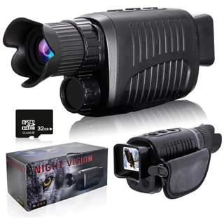 Dispositivo De Visão Noturna Monocular 1080p Hd Telescópio