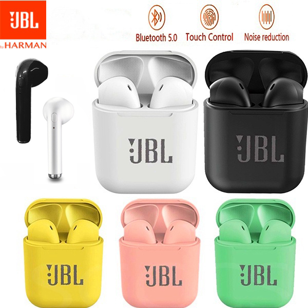 JBL I12 Sport Bluetooth 5.0 Fones De Ouvido Sem Fio Com Microfone