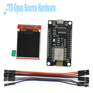 ESP8266 Kit De Desenvolvimento Com Tela De Exibição TFT Show Imagem Ou Palavra Por NodeMcu Board DIY CH340 V3 Lua WIFI