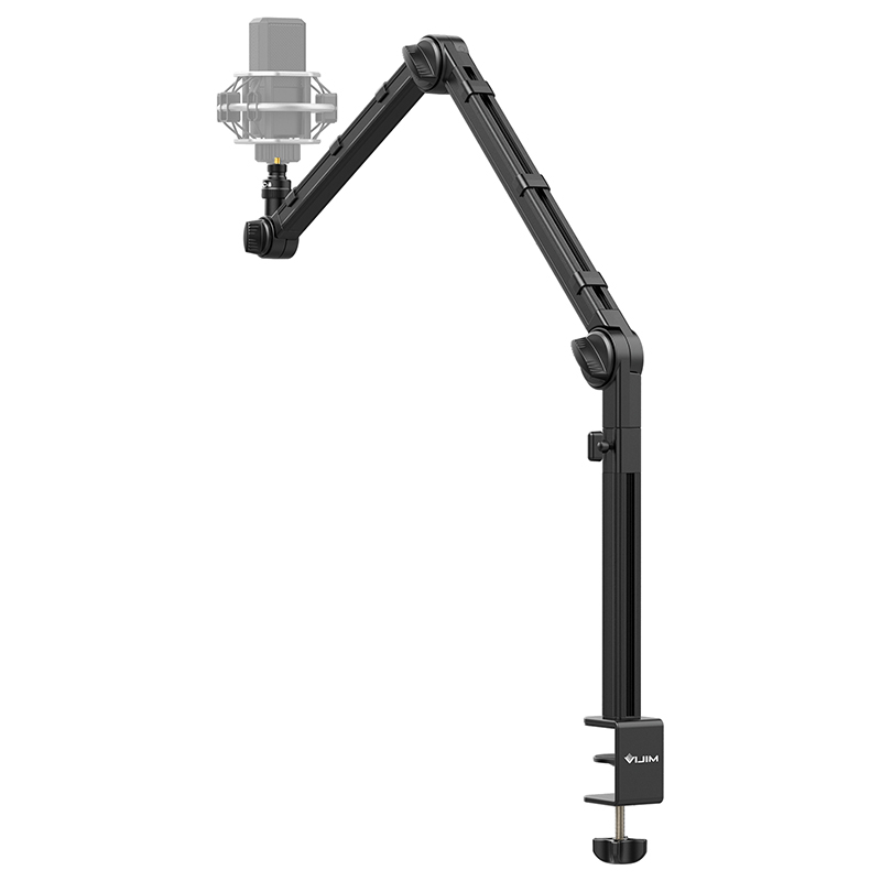 VIJIM LS24 Suporte De Braço De Microfone De Mesa Extensão De 1/4'3/8 5 Parafuso 90 ° Hover Para