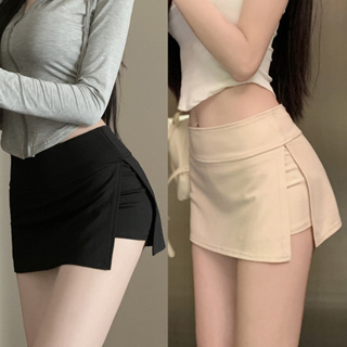 2020 listrado coreano saia plissada escola kawaii japonês saia shorts doce coreana  coreana estilo de roupas de cintura alta de um mini-linha de / Fundos ~