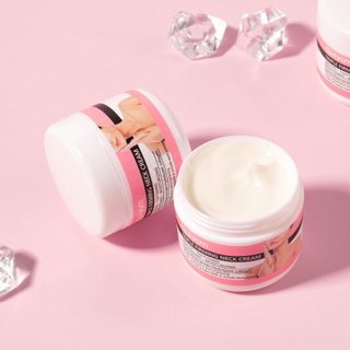 QUIYUM Triplo Creme Firmador De Pescoço Nutritivo Clareador De Colágeno Apertar A Pele 30g