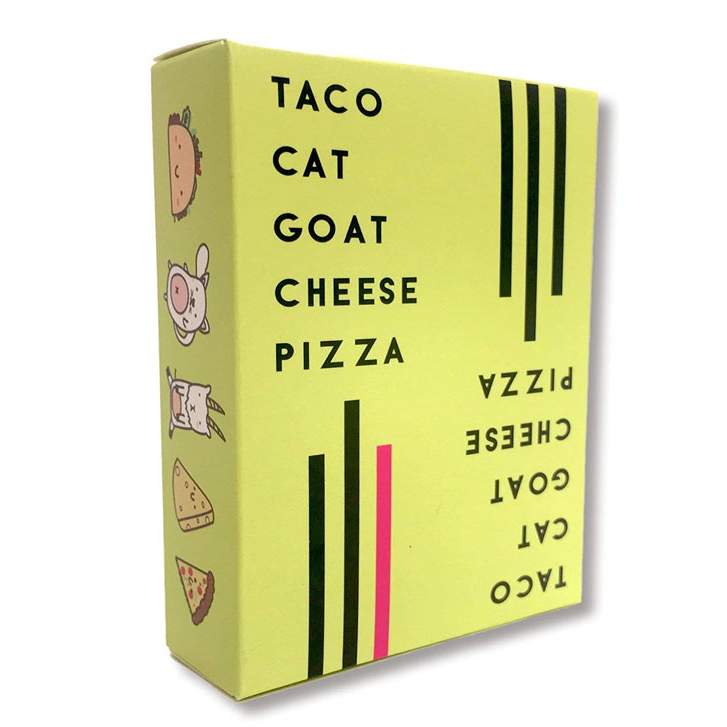 English Versão Do Jogo De Cartas-Taco Cat Goat Cheese Pizza Game Family Board Games Divertidos Amigos Da Festa De