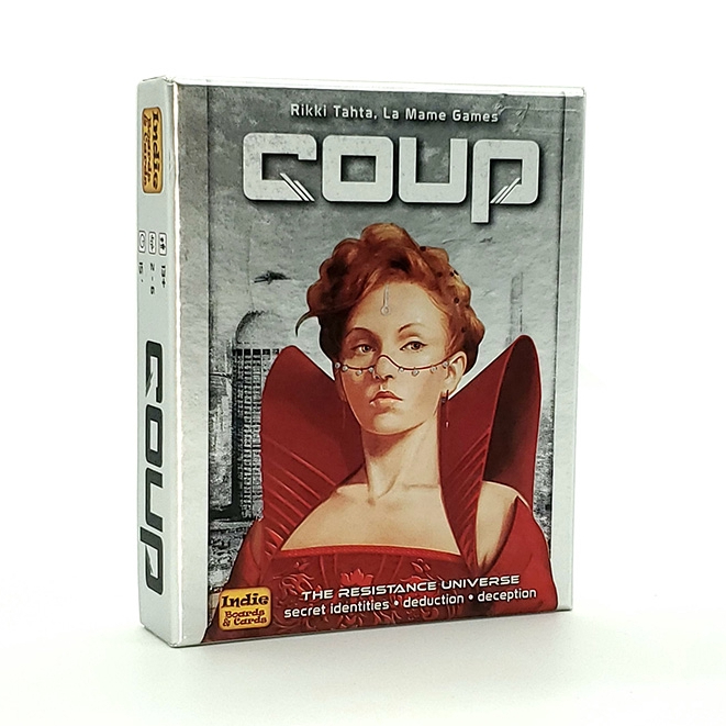 Board Game COUP Jogo De Cartas Popular De Tabuleiro De Golpe Básico E Reforma Edição Em Inglês