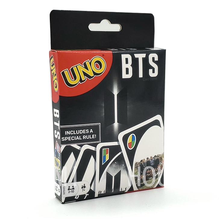 Jogo De Cartas Uno Bts Edição Especial Original Mattel - Escorrega o Preço