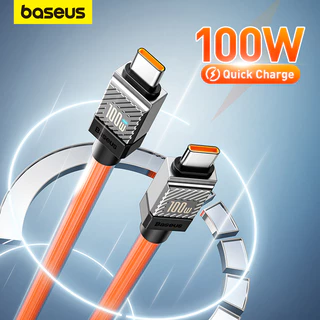 Cabo Baseus 100W USB Tipo C 6A Super Carregamento Rápido Para Huawei